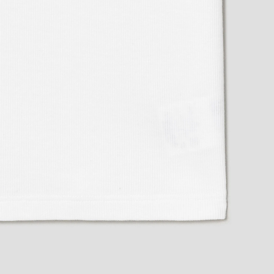 Theory Women Perry Knit Rib Henley Top - Ivory