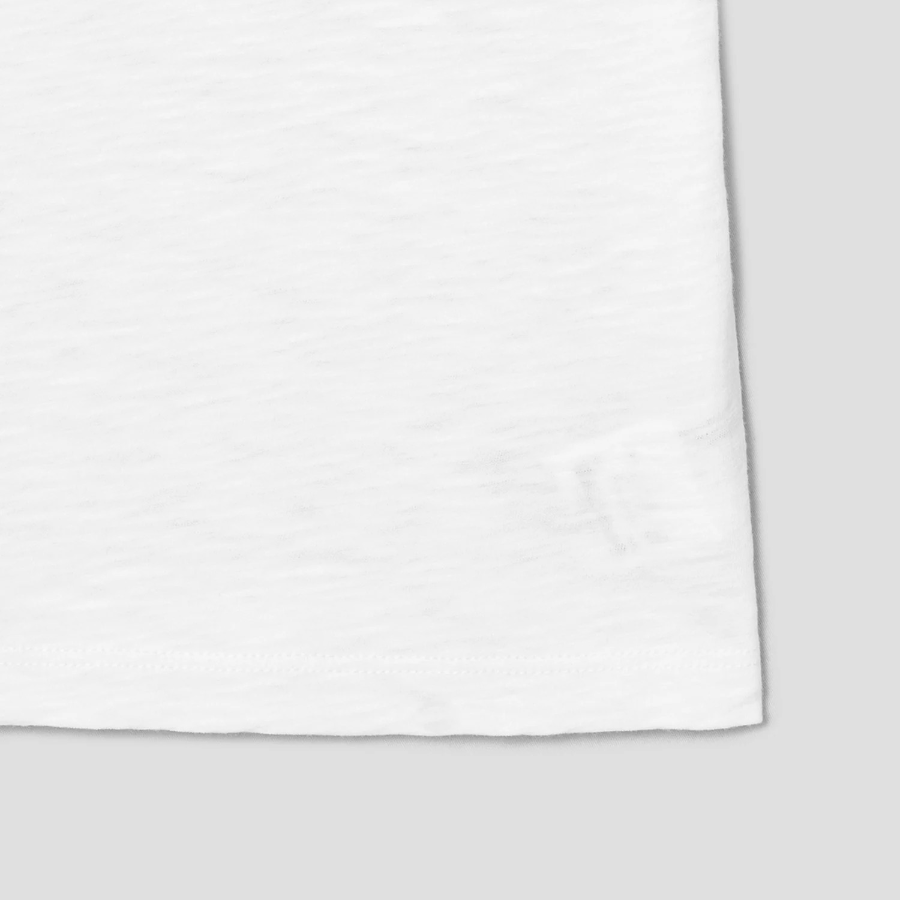 Theory Women Nebulous Open Neck Tee - White