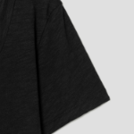 Theory Women Nebulous Open Neck Tee - Black