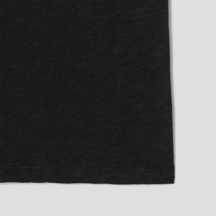 Theory Women Nebulous Open Neck Tee - Black