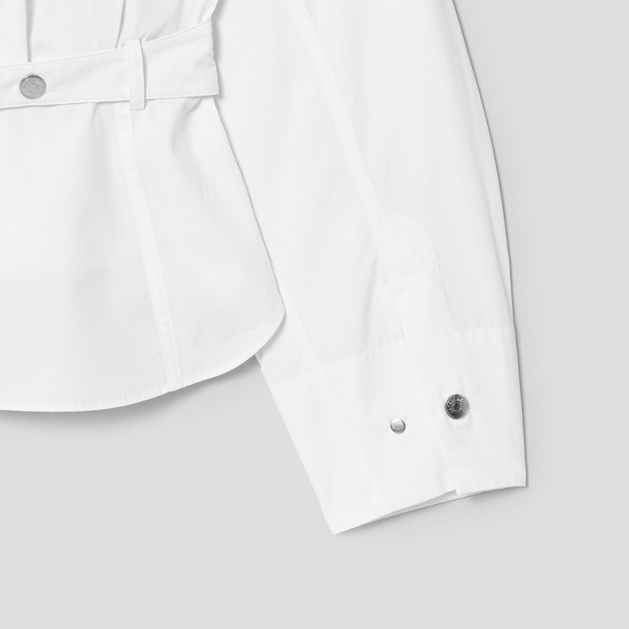 JACQUEMUS La Chemise Ciro - White
