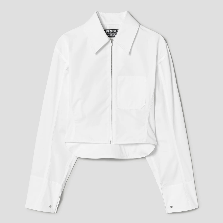 JACQUEMUS La Chemise Mirada - White