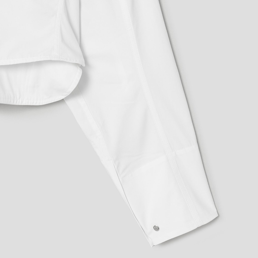JACQUEMUS La Chemise Mirada - White