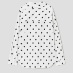 JACQUEMUS La Chemise Cuadro - Jacquard Dots Logo Black