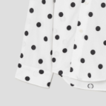 JACQUEMUS La Chemise Cuadro - Jacquard Dots Logo Black