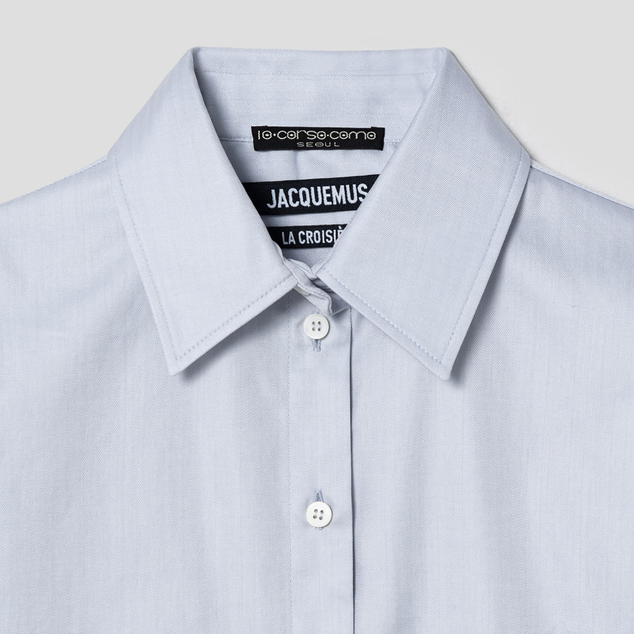 JACQUEMUS La Chemise De Costume - Light Grey