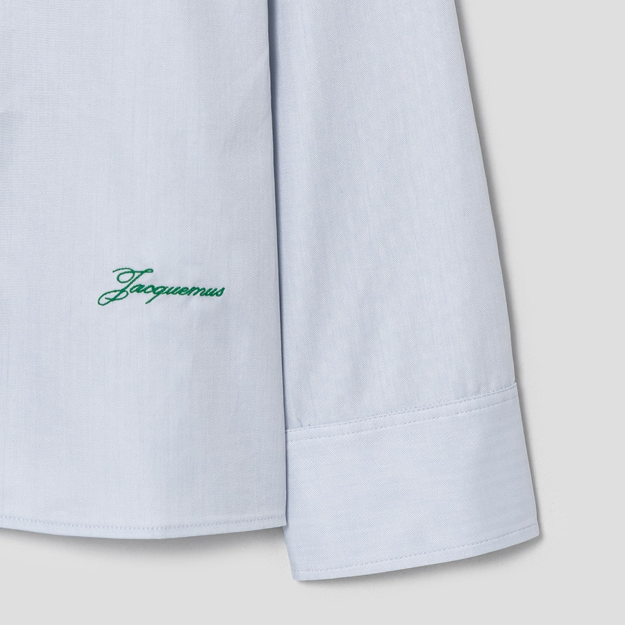 JACQUEMUS La Chemise De Costume - Light Grey