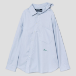 JACQUEMUS La Chemise Cuadro - Light Grey