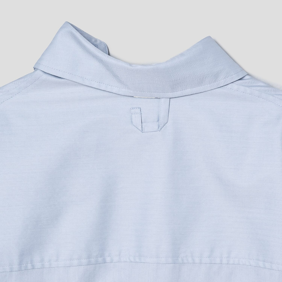 JACQUEMUS La Chemise Cuadro - Light Grey