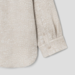 JACQUEMUS La Chemise Pasadena - Croco Beige