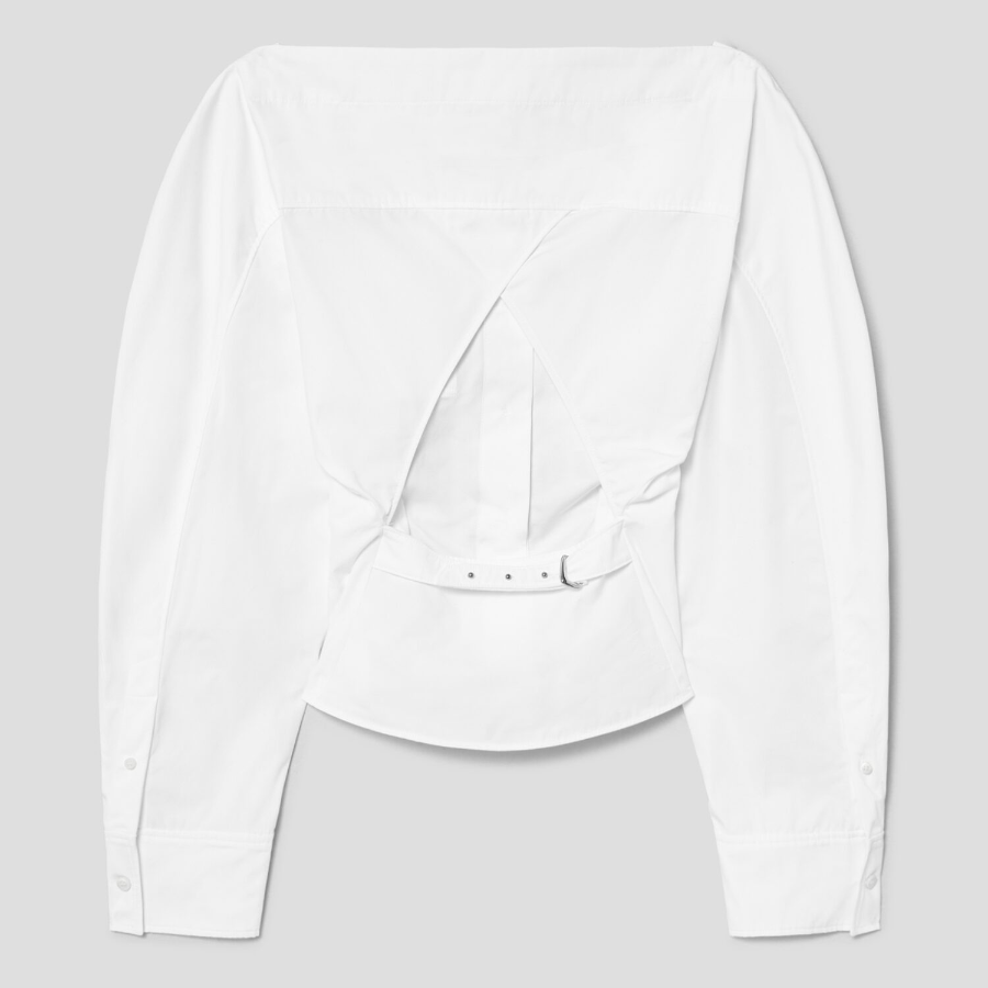 JACQUEMUS La Chemise Barco - White