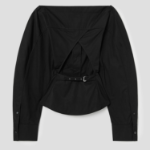 JACQUEMUS La Chemise Barco - Black