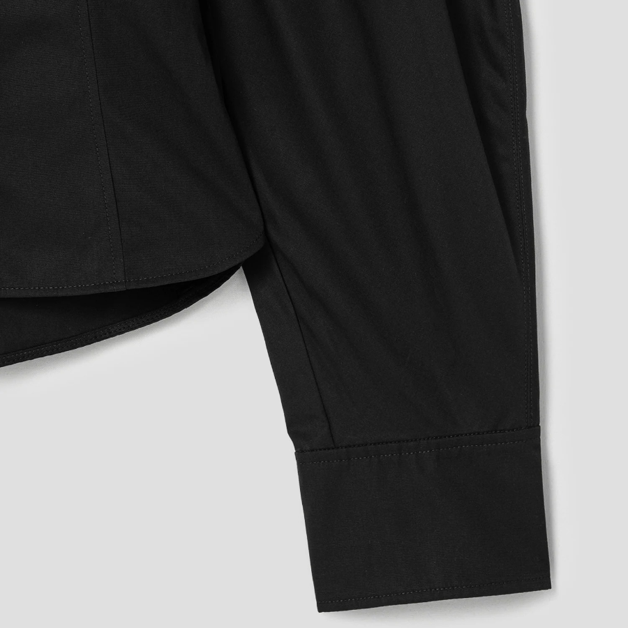 JACQUEMUS La Chemise Barco - Black