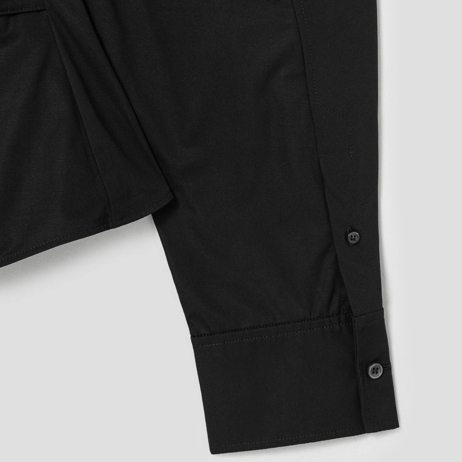 JACQUEMUS La Chemise Barco - Black