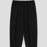 COMME des GARÇONS COMME des GARÇONS Wool Round Shape Pants — Black