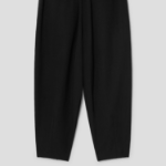 COMME des GARÇONS COMME des GARÇONS Wool Round Shape Pants — Black