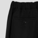 COMME des GARÇONS COMME des GARÇONS Wool Round Shape Pants — Black
