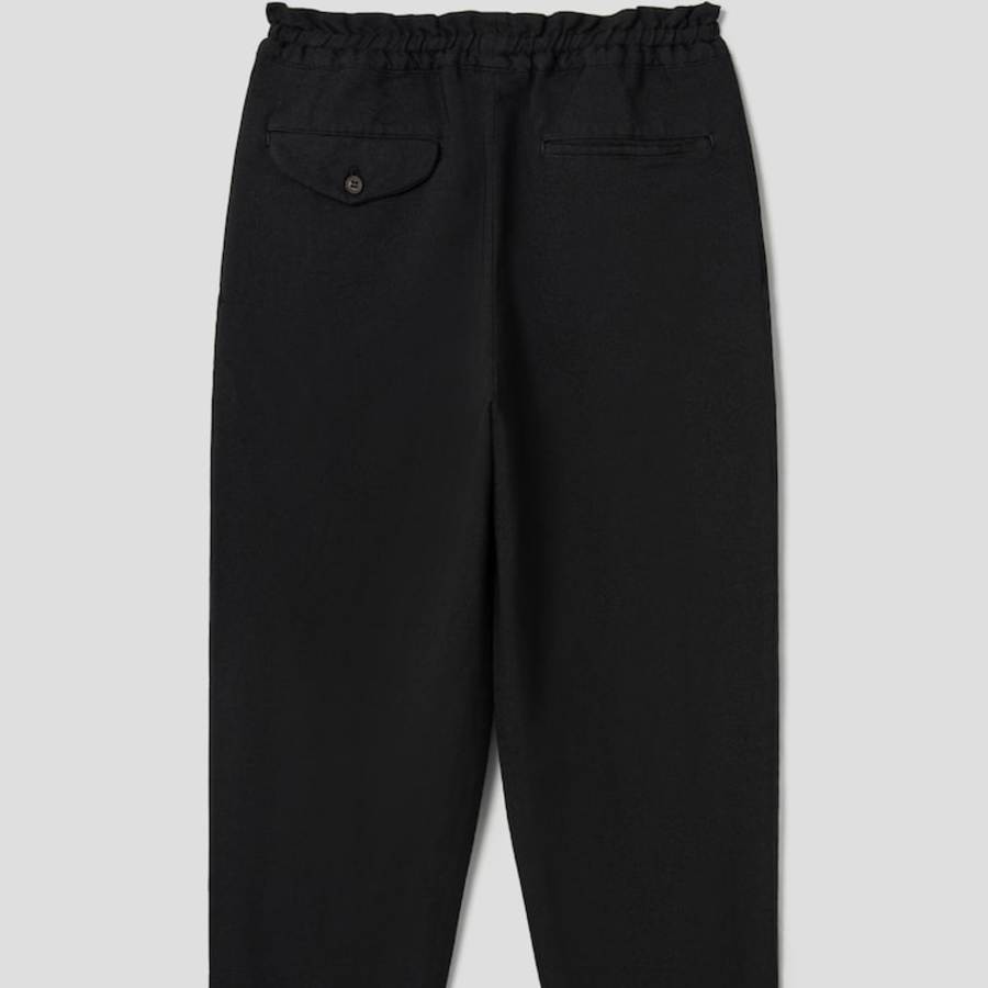 COMME des GARÇONS BLACK (Unisex) Basic String Pants — Black