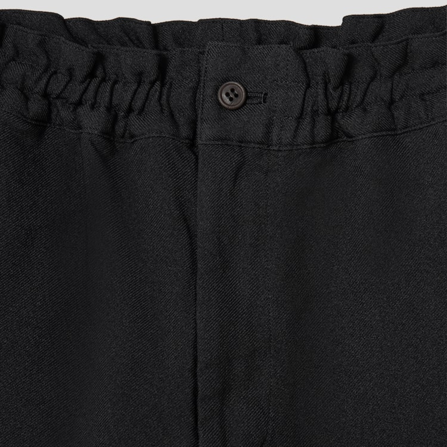 COMME des GARÇONS BLACK (Unisex) Basic String Pants — Black