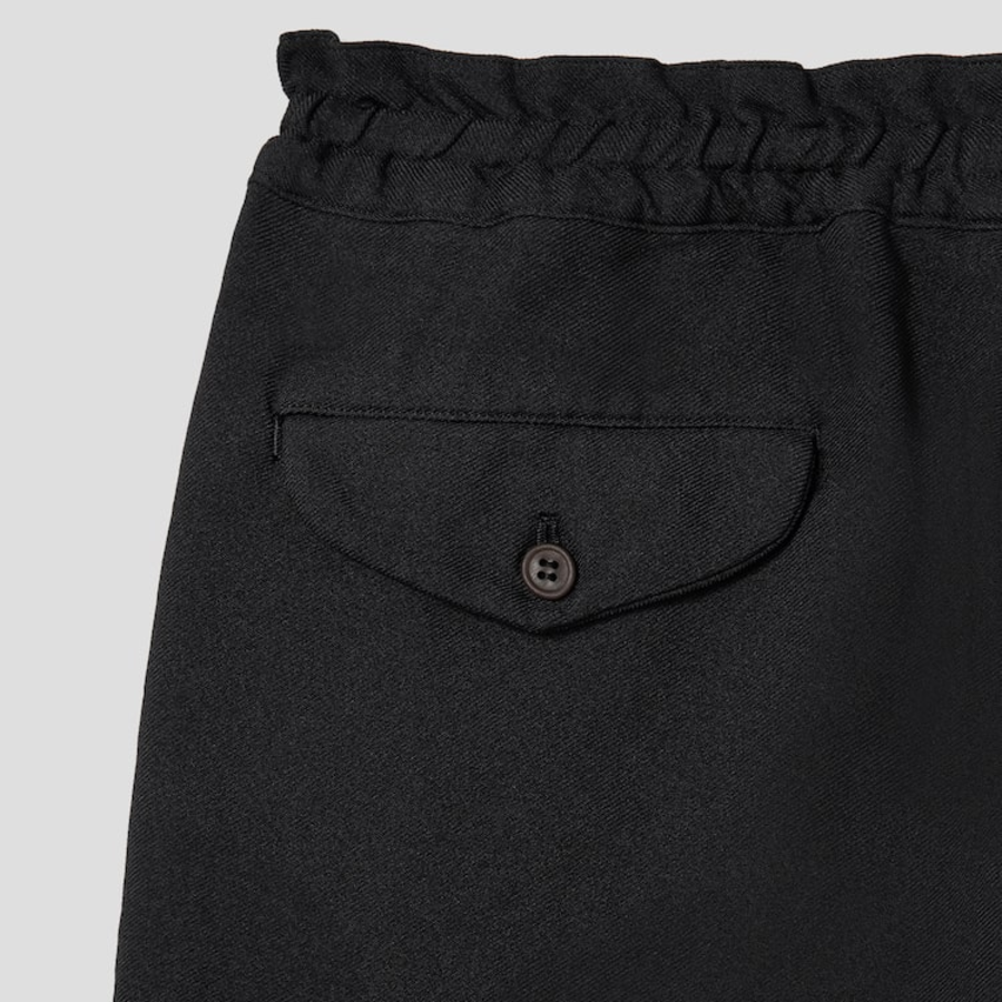 COMME des GARÇONS BLACK (Unisex) Basic String Pants — Black