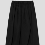 COMME des GARÇONS COMME des GARÇONS Wool Cutting Detail Skirt — Black