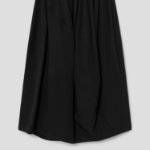 COMME des GARÇONS COMME des GARÇONS Wool Cutting Detail Skirt — Black