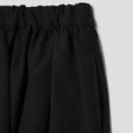 COMME des GARÇONS COMME des GARÇONS Wool Cutting Detail Skirt — Black