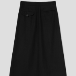 COMME des GARÇONS COMME des GARÇONS Wool A-line Skirt — Black