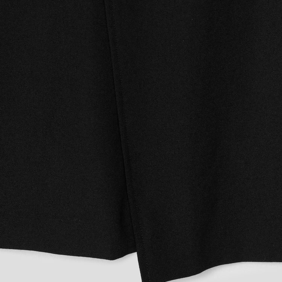 COMME des GARÇONS COMME des GARÇONS Wool A-line Skirt — Black