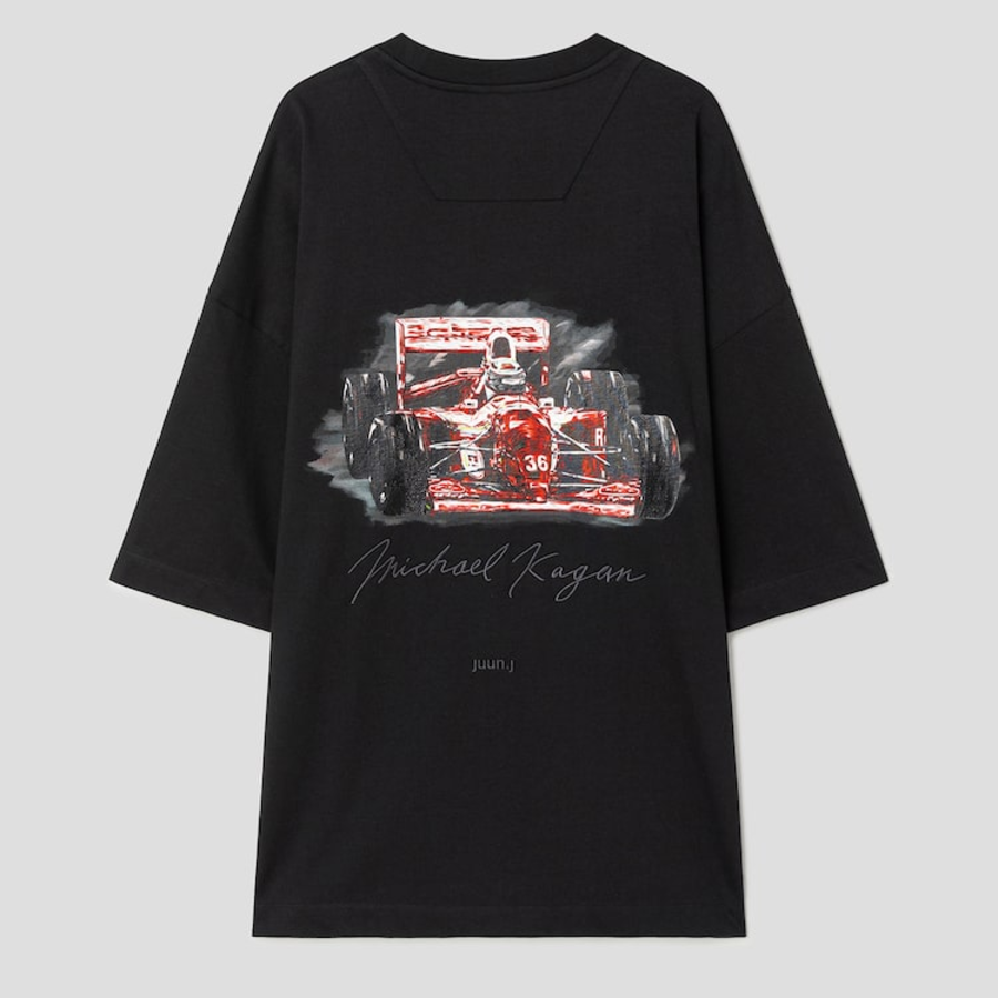 JUUN.J KAGAN Racing Car Max Fit Short Sleeve — Black
