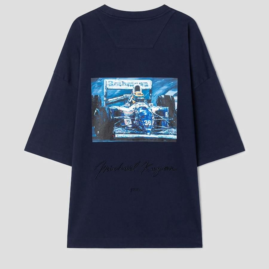 JUUN.J KAGAN Max-Fit Short Sleeve — Navy