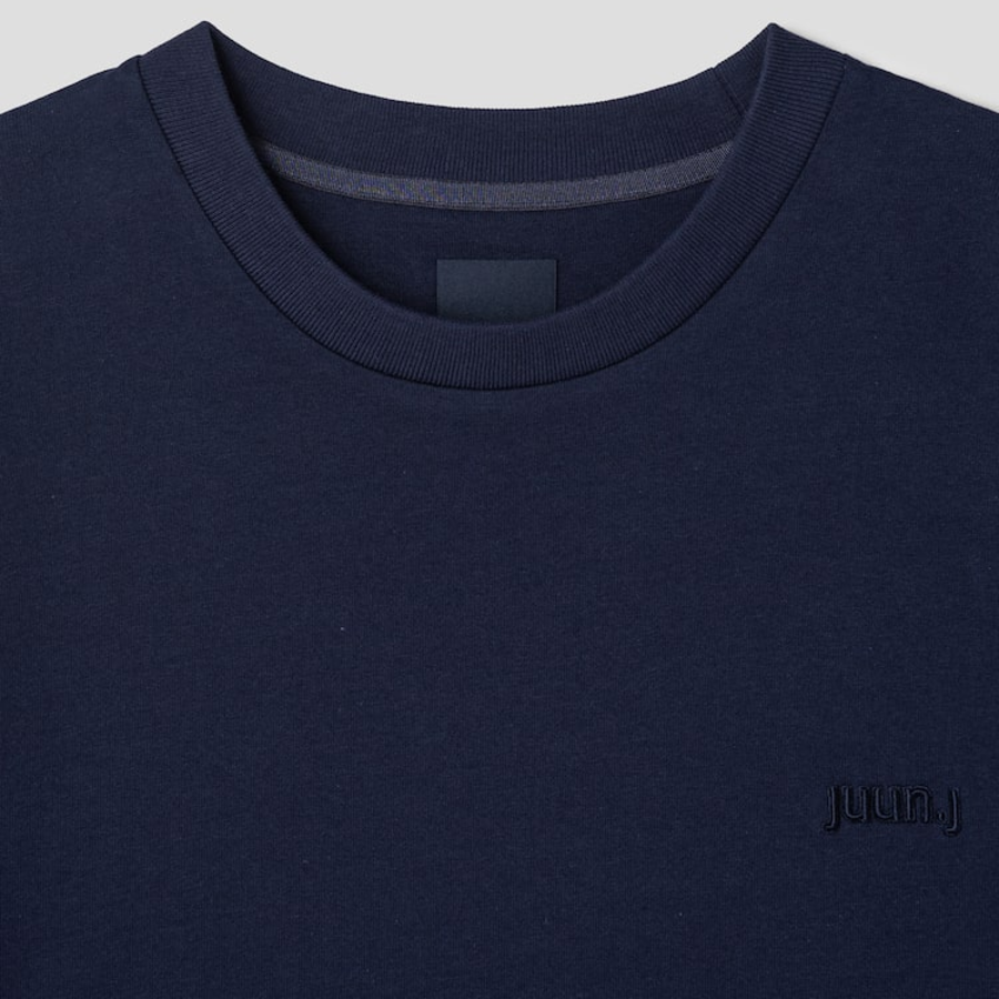 JUUN.J KAGAN Max-Fit Short Sleeve — Navy