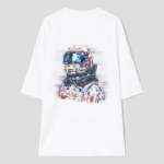JUUN.J KAGAN Racer Semi-Overfit Short Sleeve — White