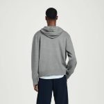 COS Knit Zip-Up Hoodie – Grey
