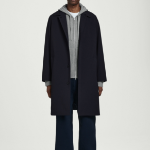 COS Knit Zip-Up Hoodie – Grey