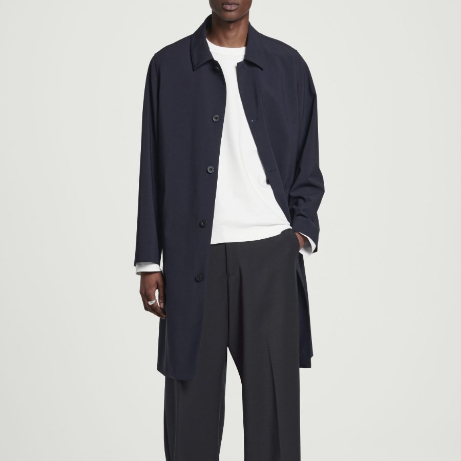 COS Relaxed Cotton Jersey Long-Sleeve T-Shirt – White