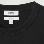 COS Relaxed Cotton Jersey Long-Sleeve T-Shirt – Black