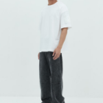 JUUN.J MA-1 Pocket Semi-Oversized Short Sleeve — White