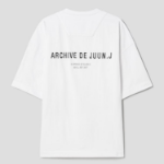 JUUN.J ARCHIVE Basic Semi-Oversized Short Sleeve — White