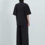 JUUN.J [CORE] Painting Stripe Polo Short Sleeve — Black