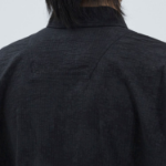 JUUN.J [CORE] Painting Stripe Polo Short Sleeve — Black