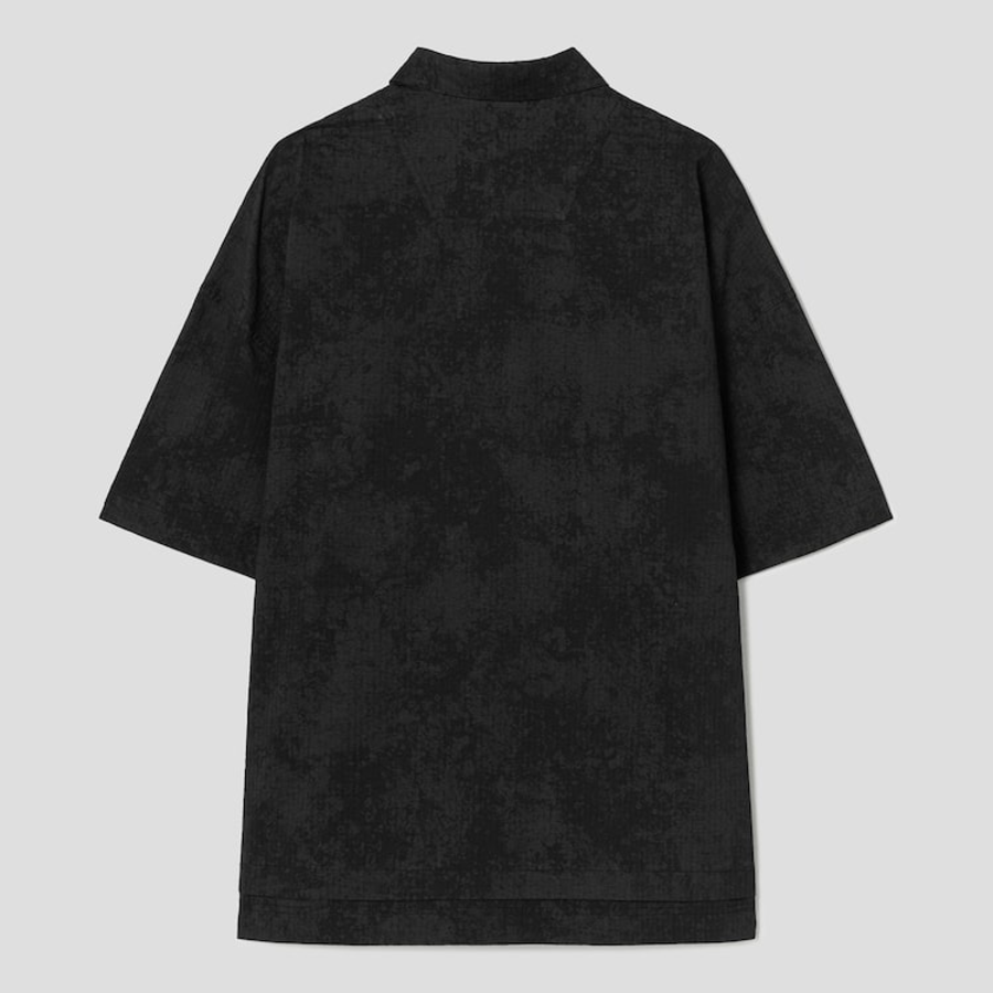 JUUN.J [CORE] Painting Stripe Polo Short Sleeve — Black