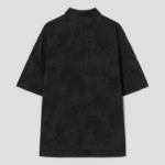 JUUN.J [CORE] Painting Stripe Polo Short Sleeve — Black