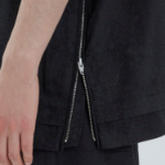 JUUN.J [CORE] Painting Stripe Polo Short Sleeve — Black