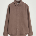COS Relaxed Long-Sleeve Shirt – Mole