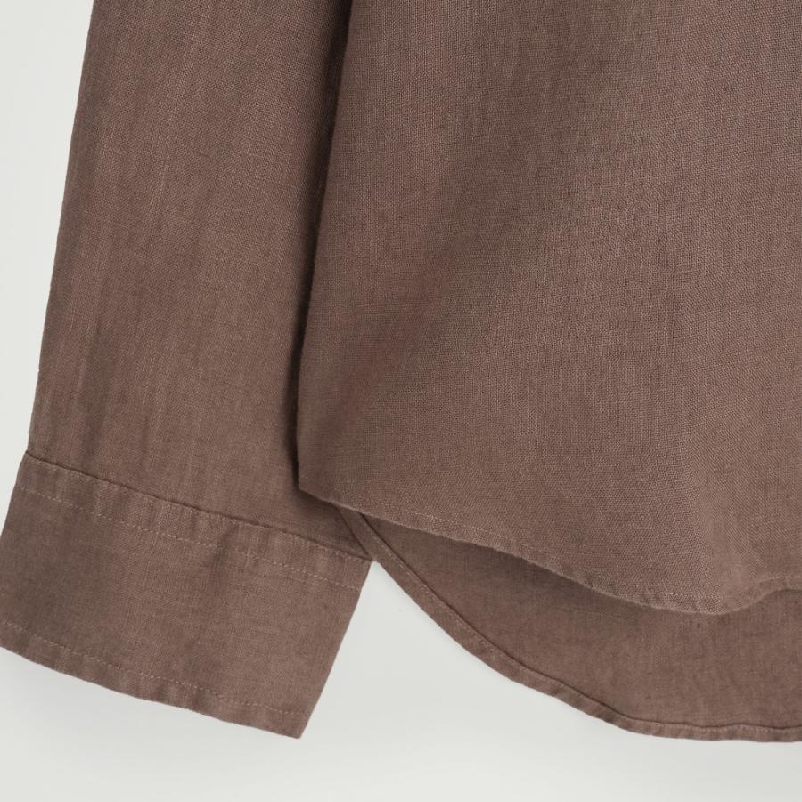 COS Relaxed Long-Sleeve Shirt – Mole