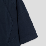 JUUN.J Racer Piping Short Sleeve — Navy