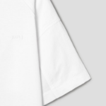JUUN.J Nylon Panel Detail Short Sleeve — White