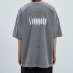 JUUN.J LANGUAGE Oversized Dyed Short Sleeve – Grey