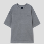 JUUN.J LANGUAGE Oversized Dyed Short Sleeve – Grey